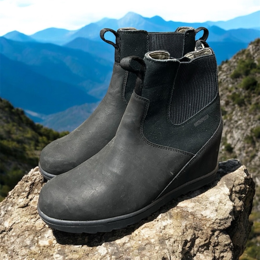 Forsake W's Sofia Slip wedge waterproof boots-NWT